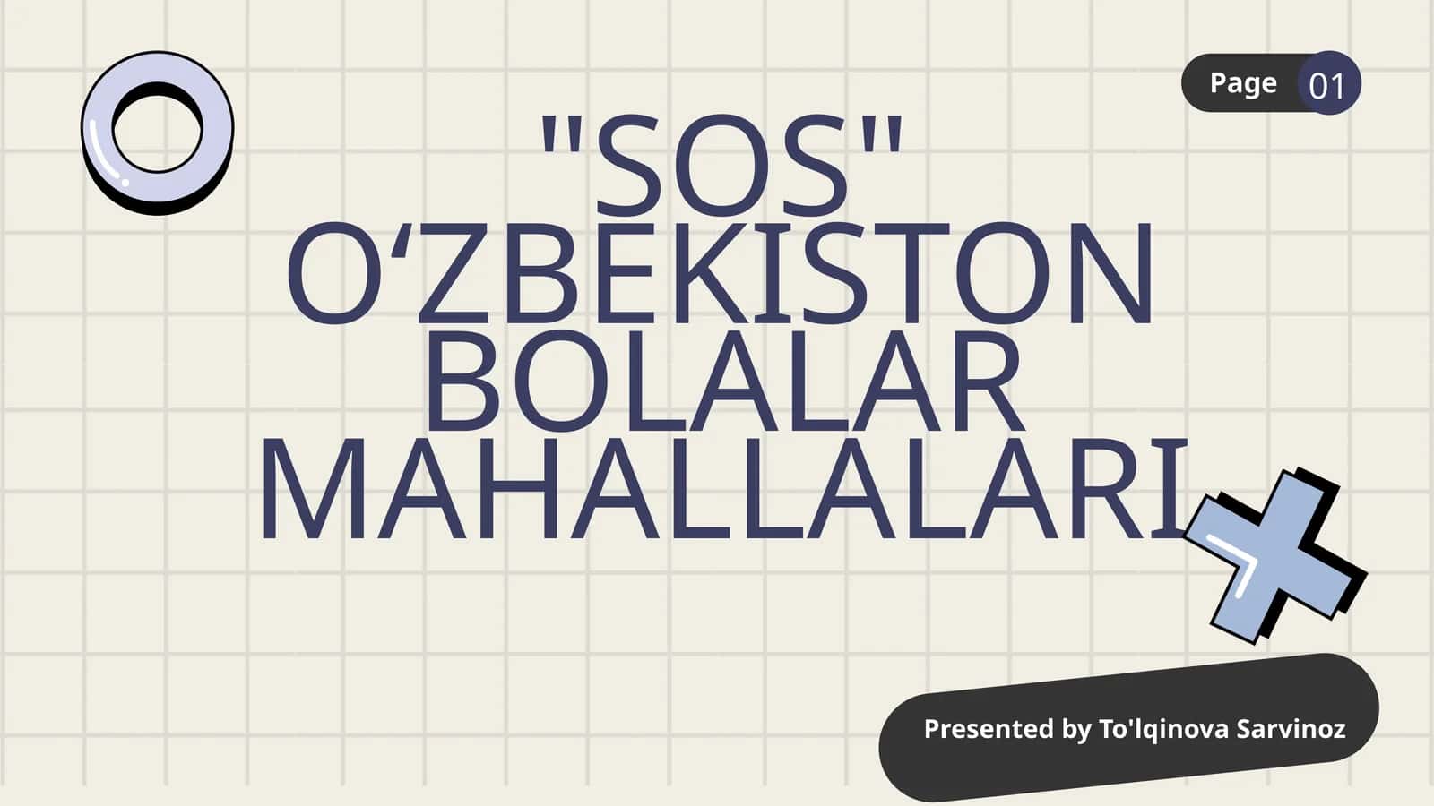 SOS OʻZBEKISTON BOLALAR MAHALLALARI 1