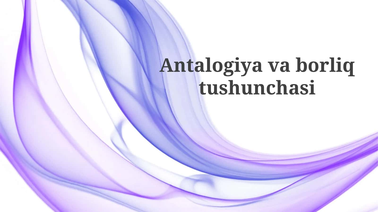 Analogiyavab orliq tushunchasi 1
