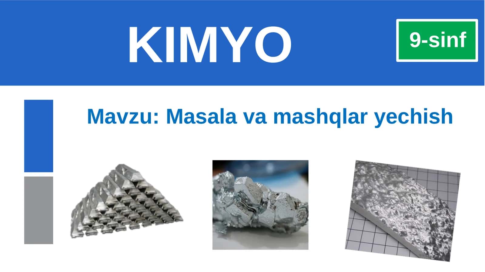 Kimyo 1