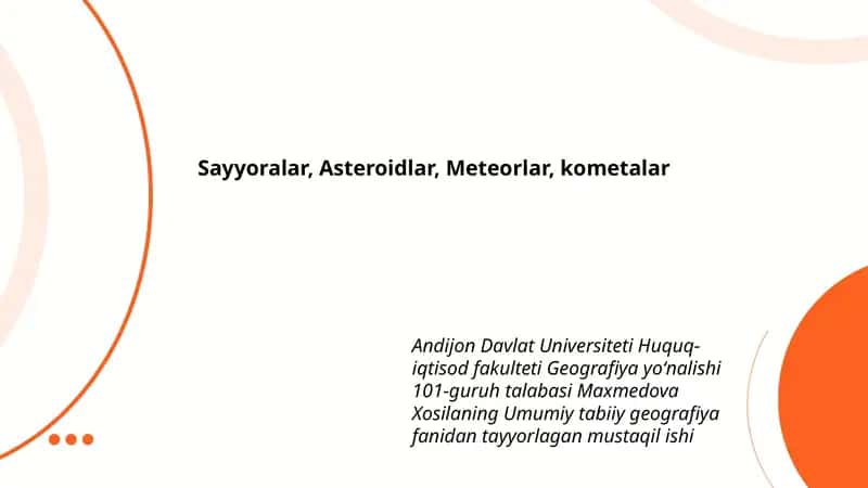 Umumiy tabiiy geografiya 1