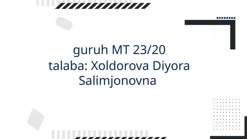 Harakatli O'yinlar Metodik Tasnifi 1