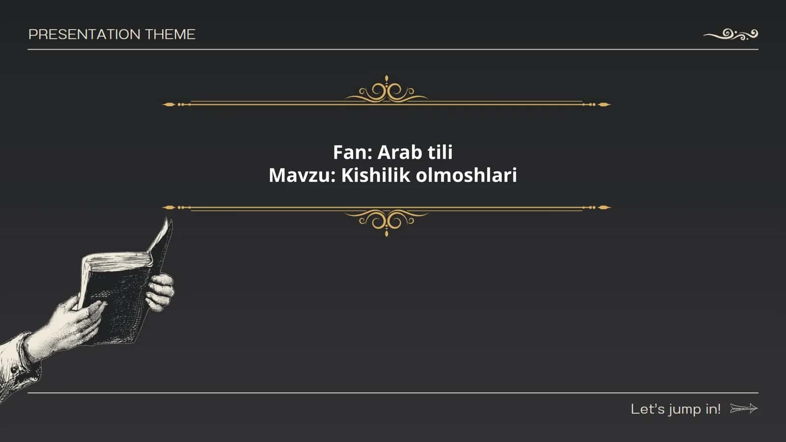 Kishilik olmoshlari (Arab tili) 1