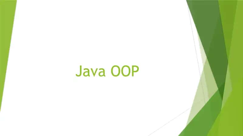 Java OOP tili 1