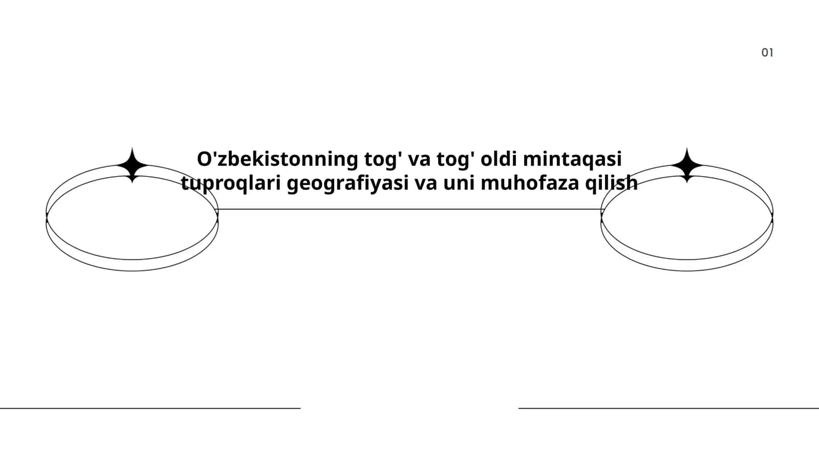 O'zbekistonning tog' va tog' oldi mintaqasi tuproqlari geografiyasi va uni muhofaza qilish 1