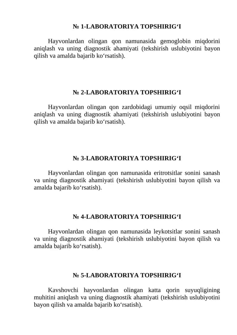Laboratoriya topshirig'i 1