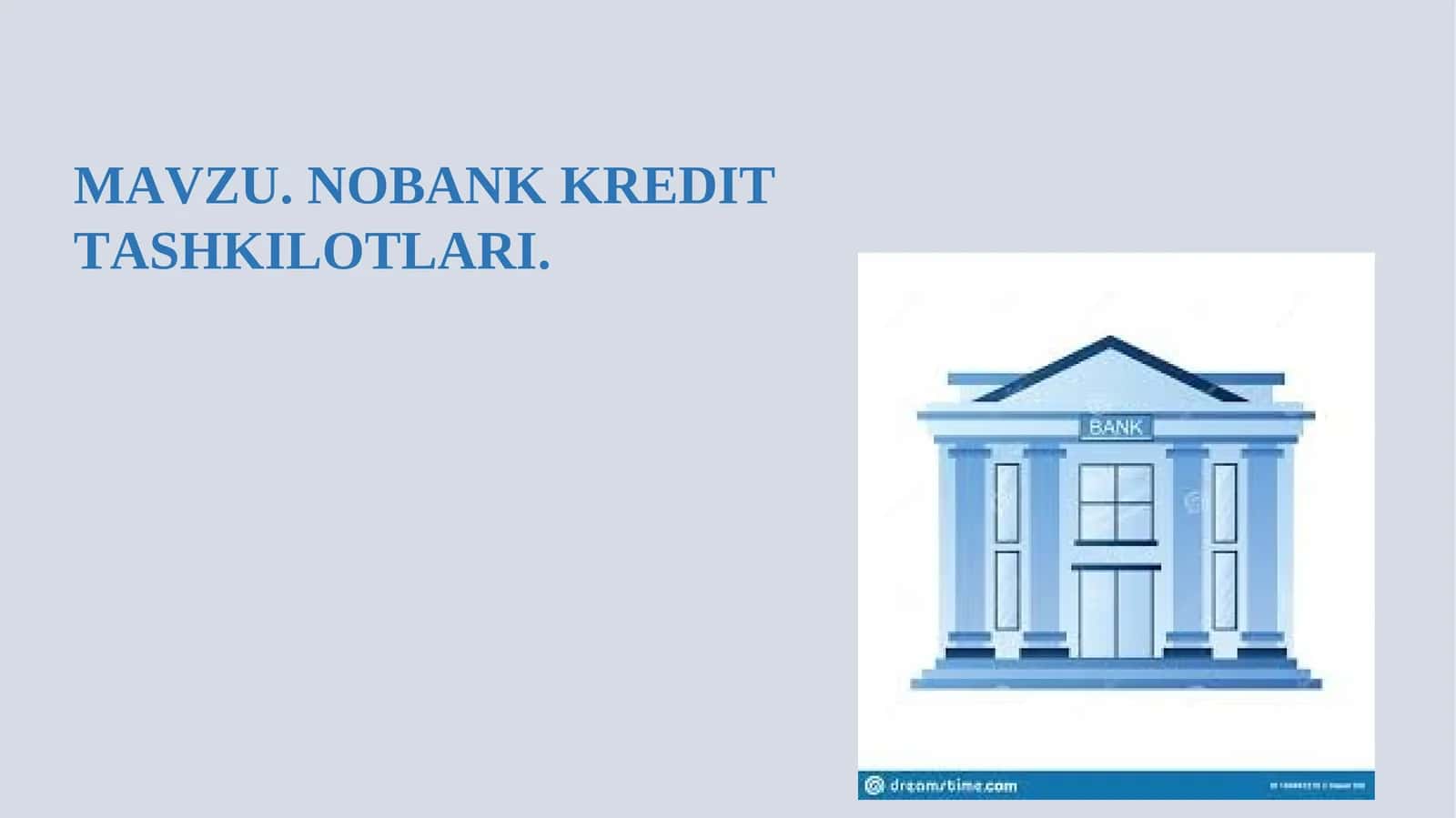NOBANK KREDIT TASHKILOTLARI 1