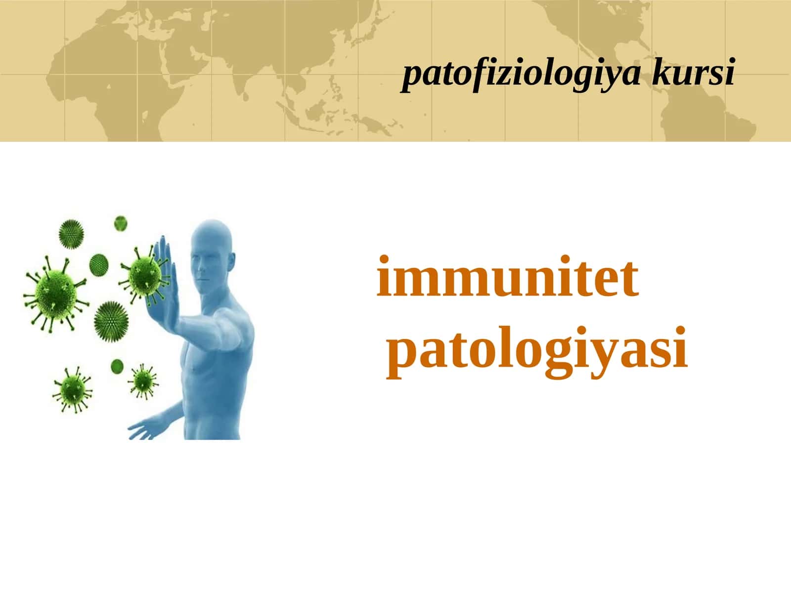 IMMUNITET PATOFZIOLOGIYASI 1