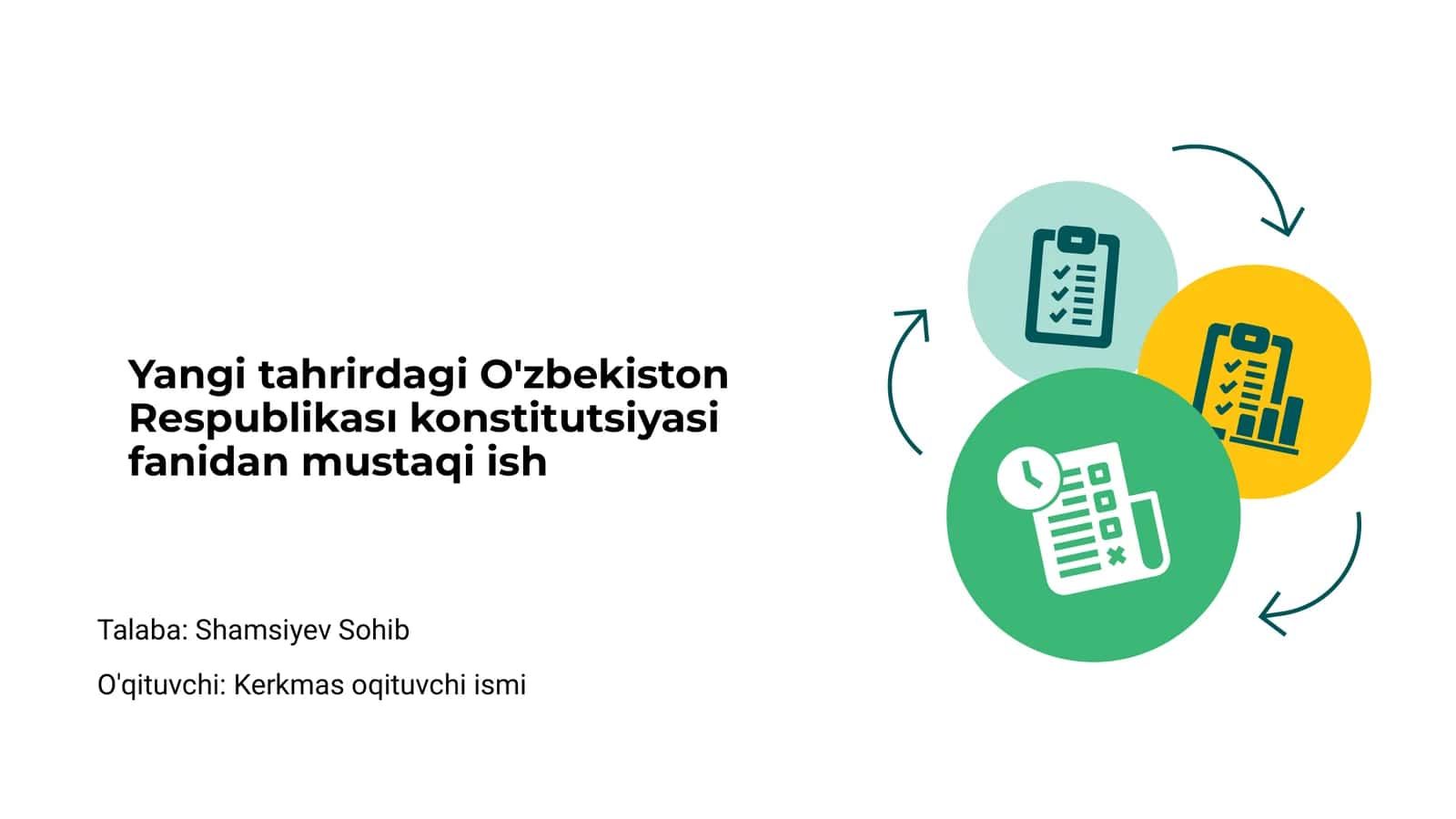 O'zbekiston Respublikasi yangi konstitutsiyasi 1