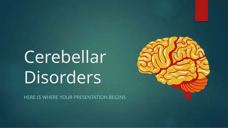 Cerebellar Disorders 1