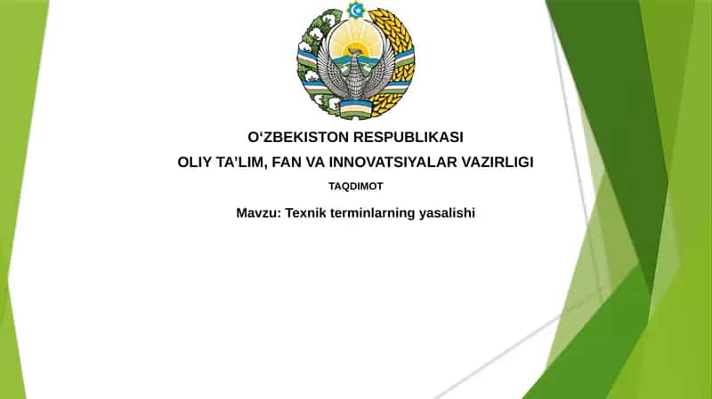 Texnikterminlarningyasalishi 1