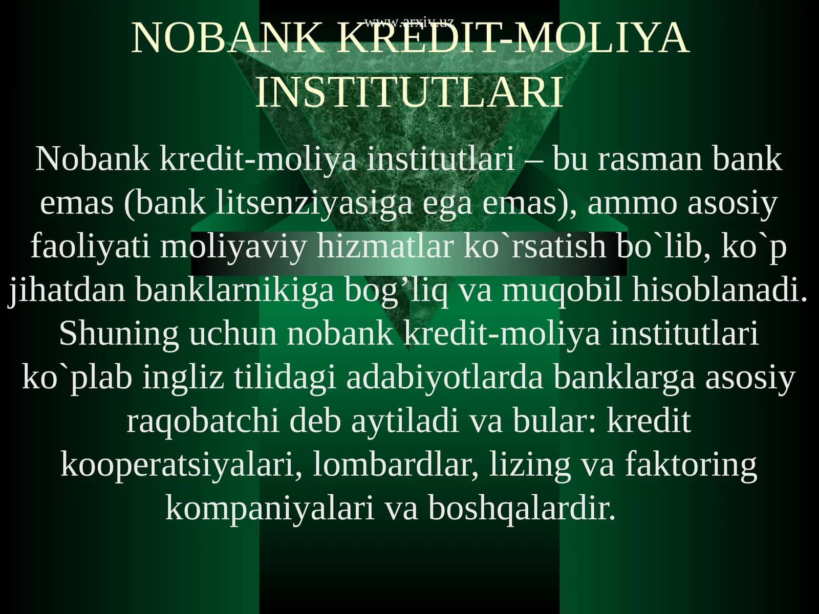 Nobank Kredit-Moliya Institutlari 1