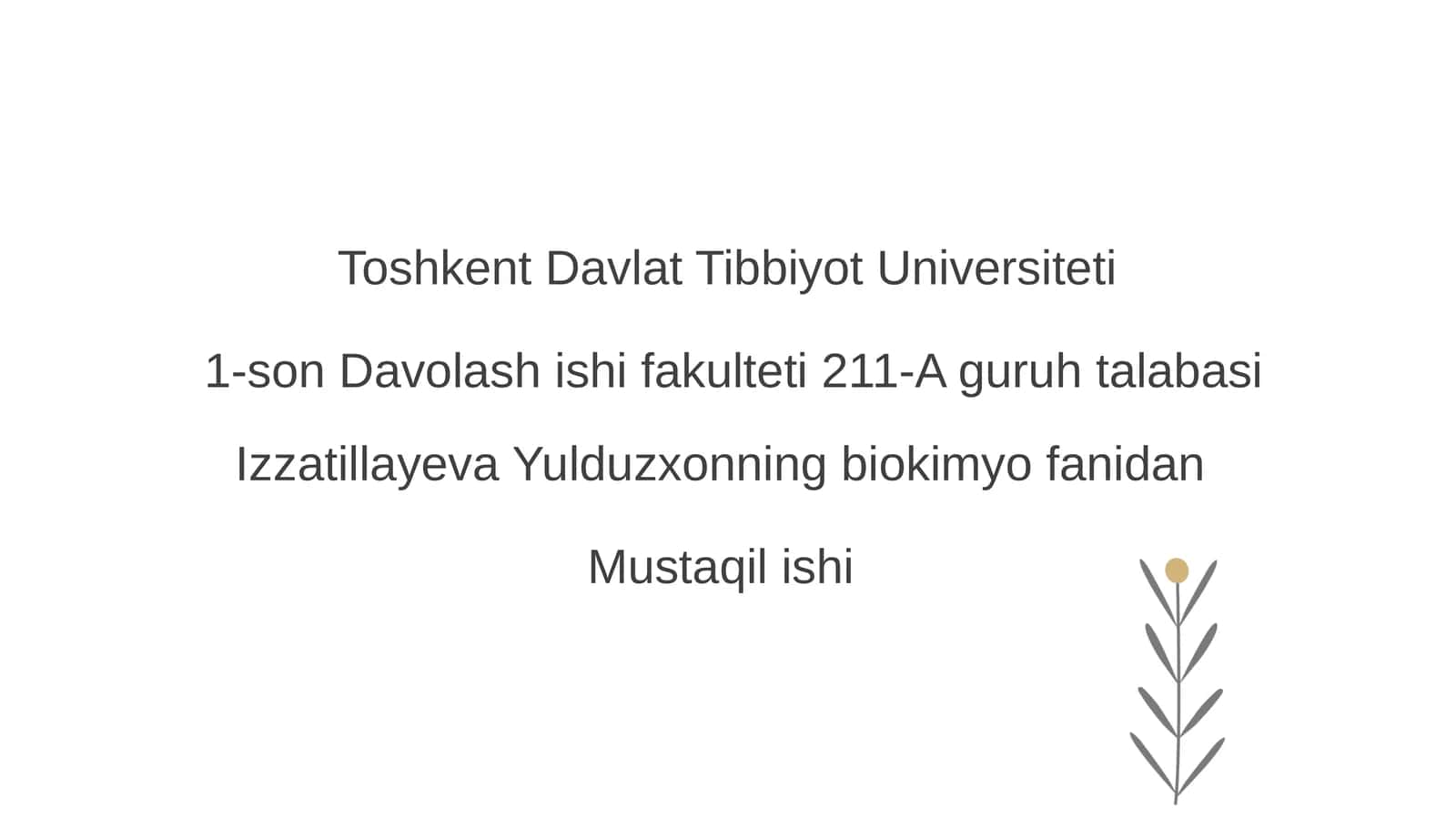 Tamakidagi benz(a)pirenni o'pkada neoplastik jarayonlar rivojlanishidagi ta'siri 1