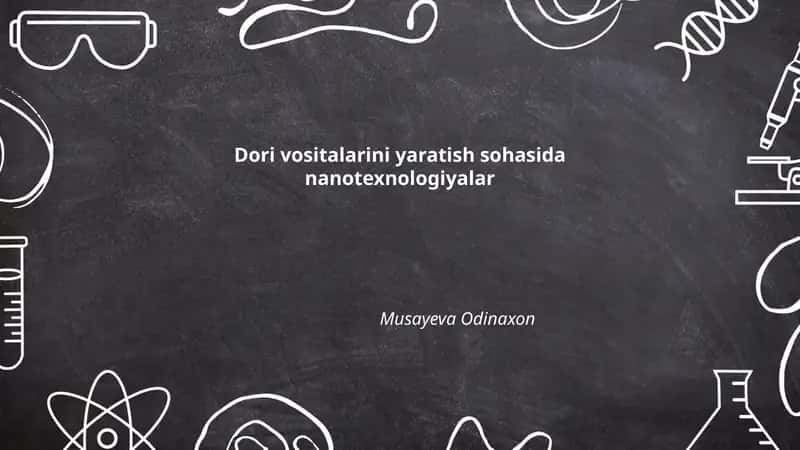 Nanopartikullar bilan dorilarni maqsadli yetkazib berish 1