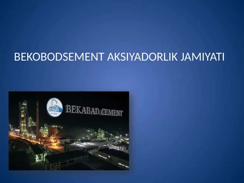 BEKOBODSEMENT AKSIYADORLIK JAMIYATI 1