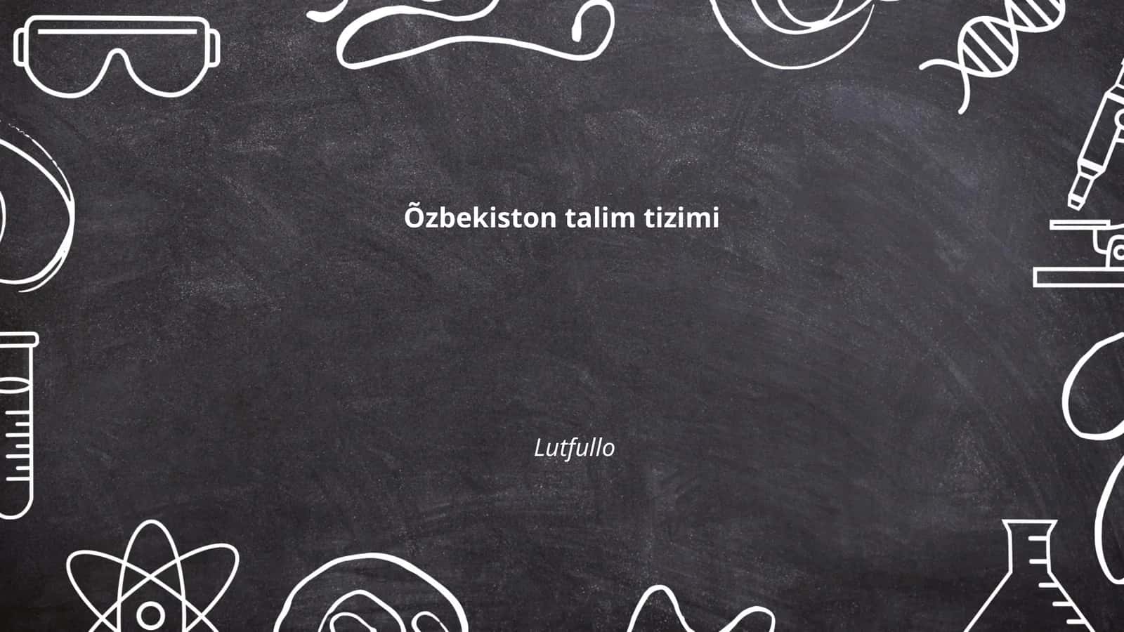 Ta'lim tizimi islohoti 1