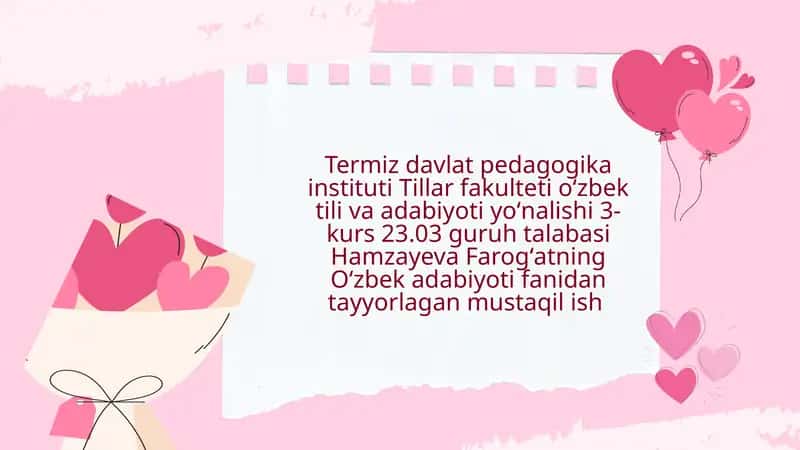 Zahiriddin Muhammad Bobur lirikasidа Vatan sog‘inchi 1