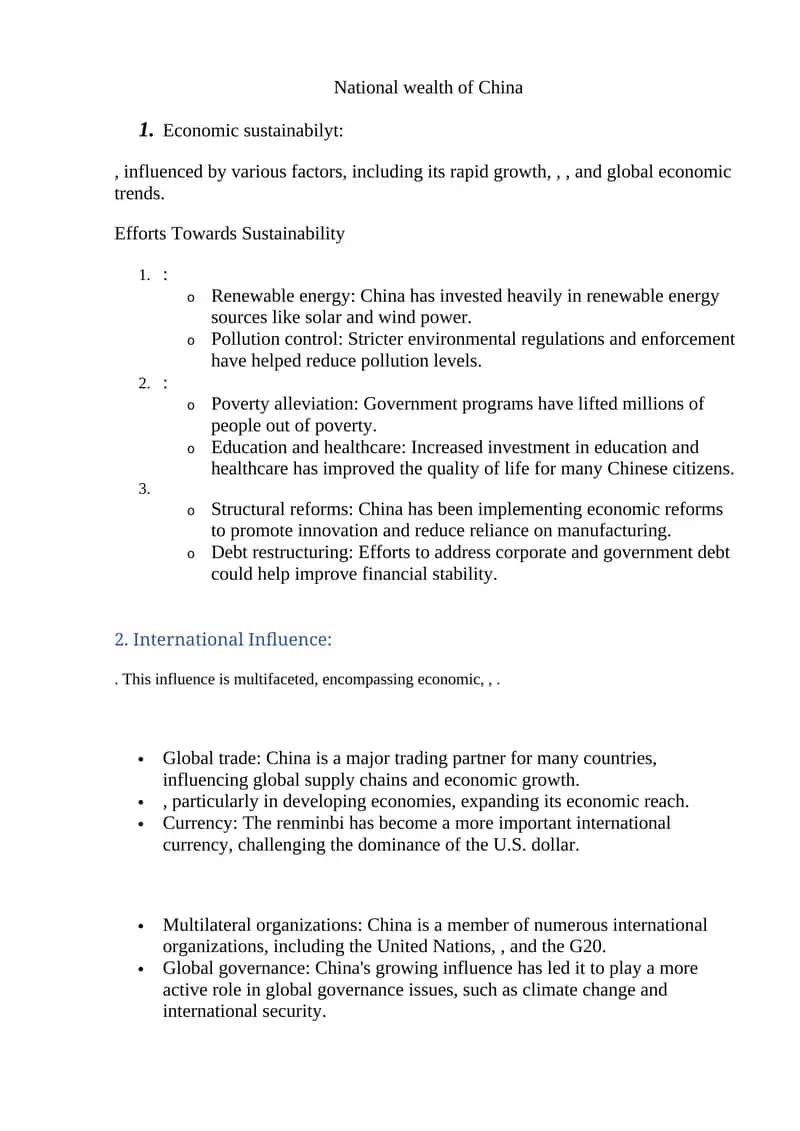 National wealth of China 1