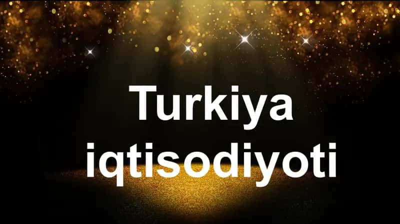 Turkiya iqtisodiyoti 1