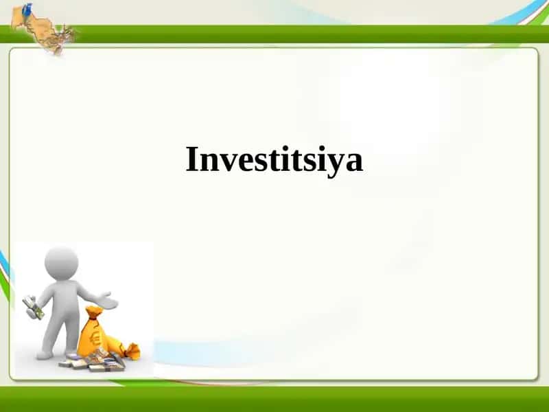Investitsiya 1