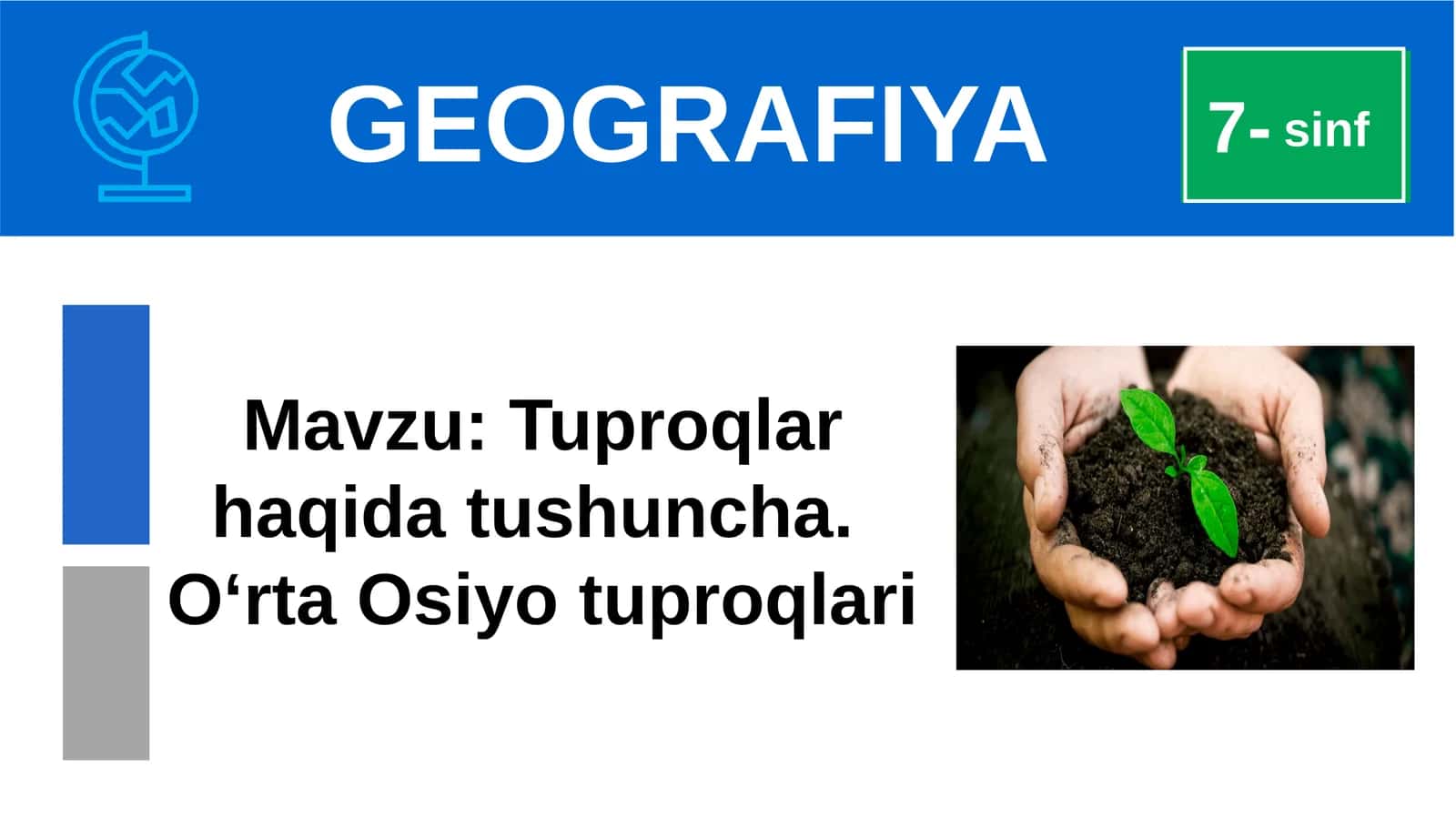 O‘rta Osiyo tuproqlari 1