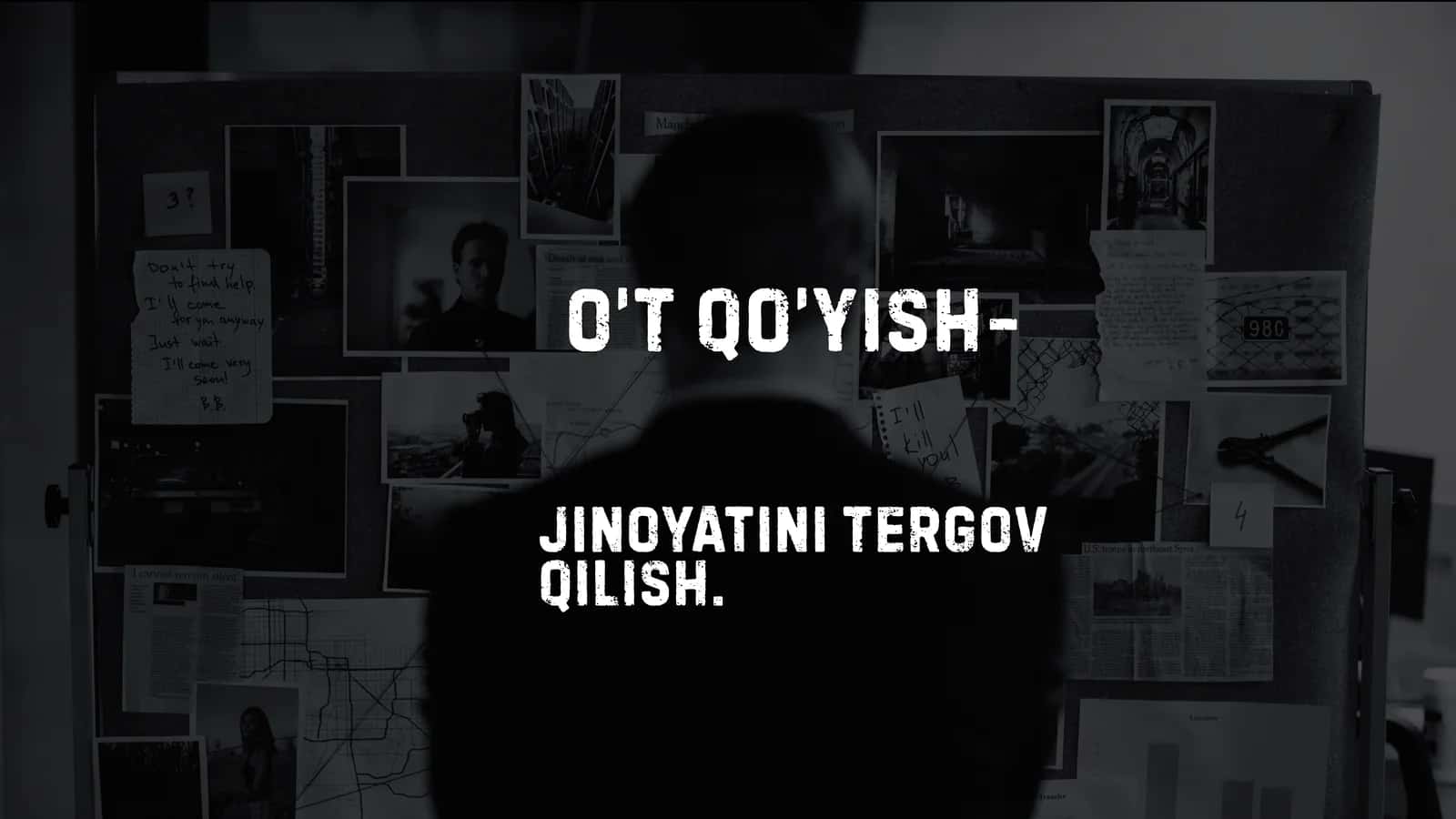 O’t Qo’yish jinoyatini tergov qilish 1