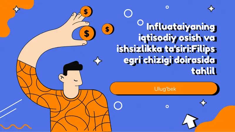 Influataiyaning iqtisodiy osish va ishsizlikka ta'siri:Filips egri chizigi doirasida tahlil 1
