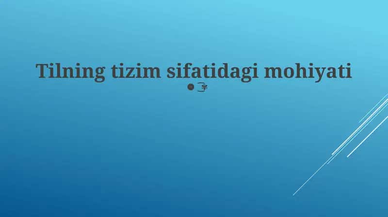 Mayin tizimlari 1