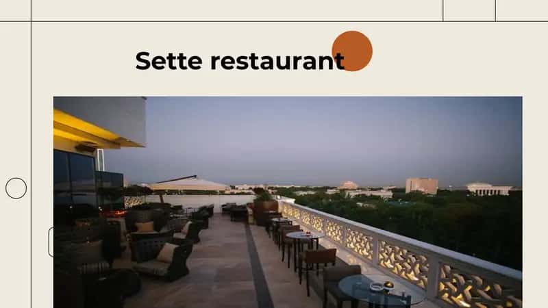 Sette restaurant 1