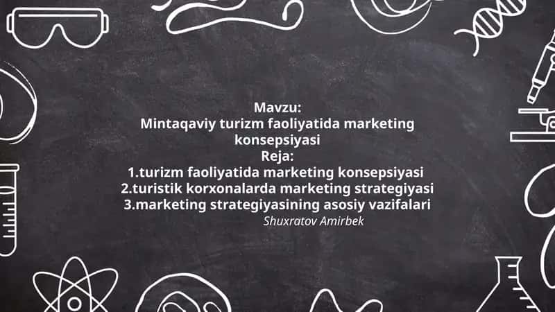 Mintaqaviy turizm faoliyatida marketing konsepsiyasi 1
