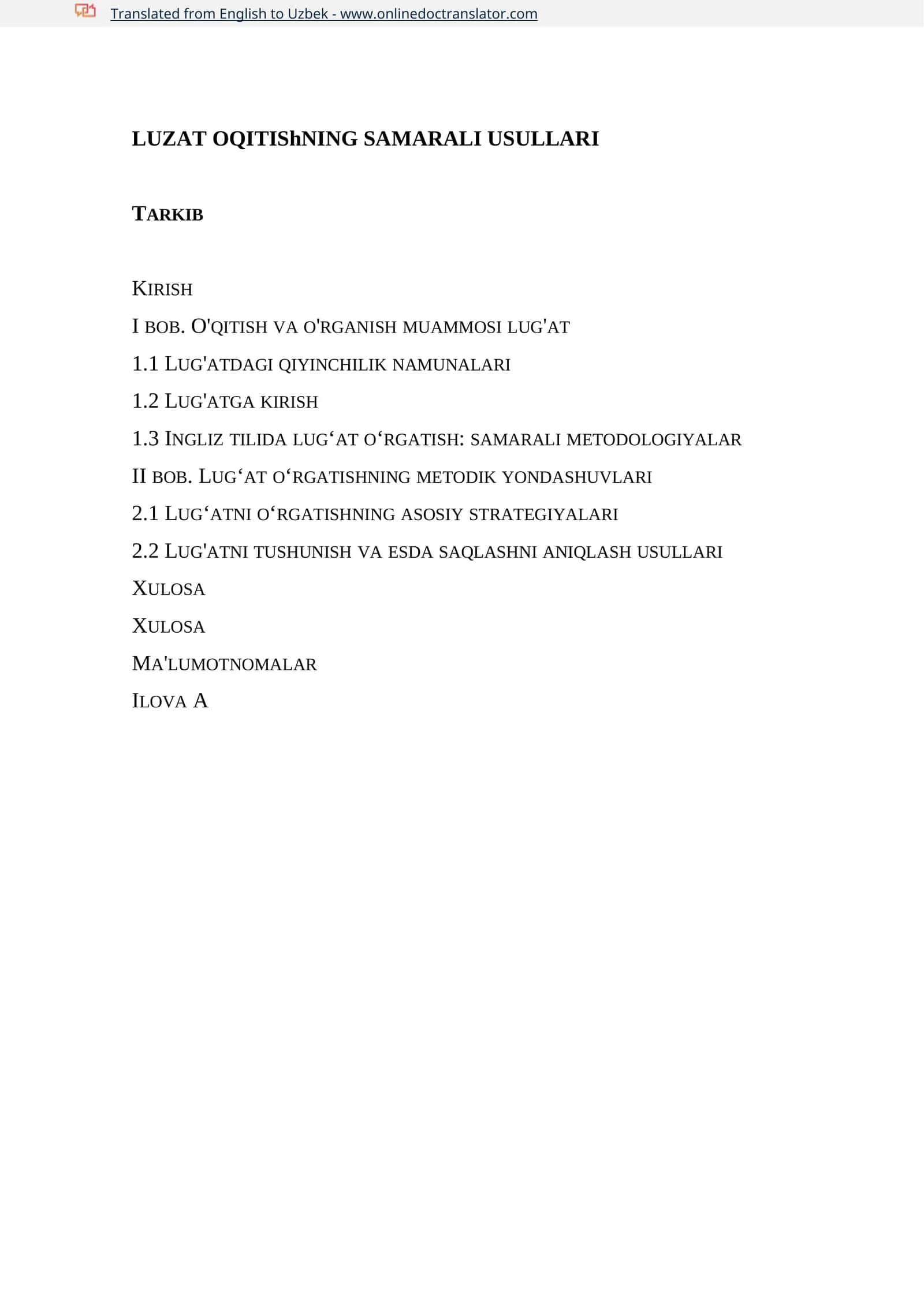 LUZAT OQITIShNING SAMARALI USULLARI 1