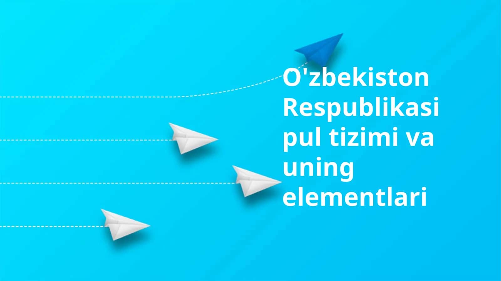 O'zbekiston Respublikasi pul tizimi va uning elementlari 1