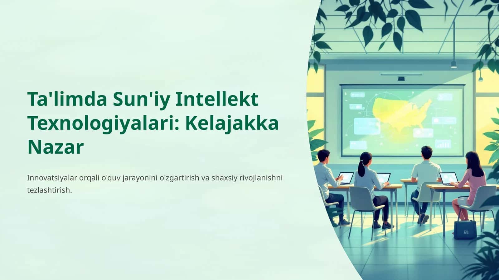 Ta'limda Sun'iy Intellekt Texnologiyalari: Kelajakka Nazar 1