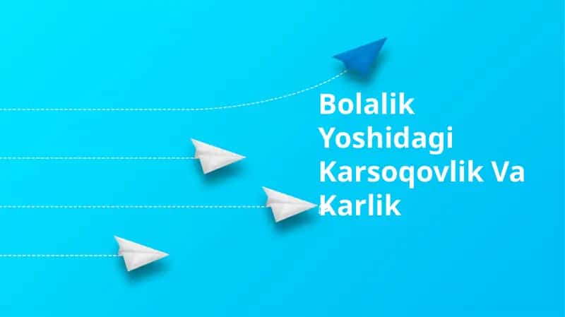 Bolalik Yoshidagi Qarsoqovlik Va Karlik 1