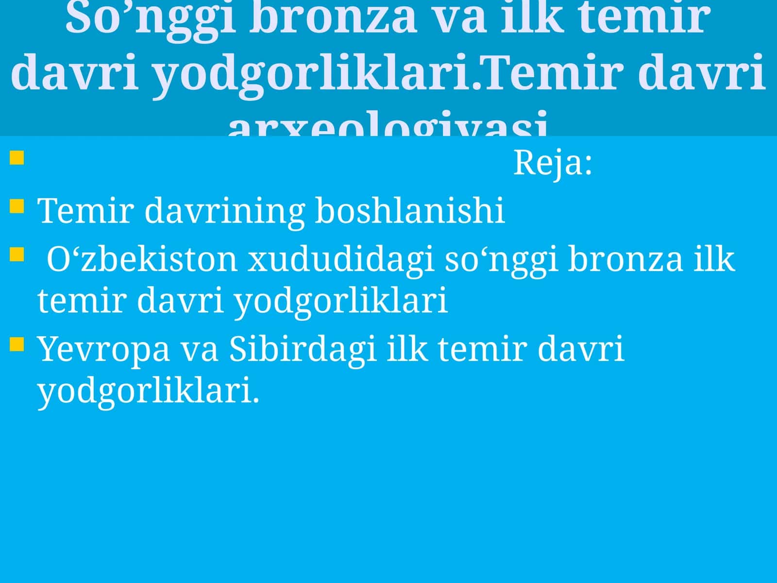 Temir davri yodgorliklari 1