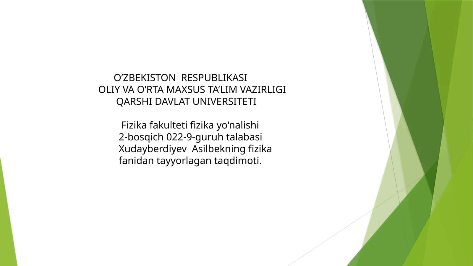 Mexanik quvvat va uning birligi mavzusida tayyor taqdimot slayd. 1