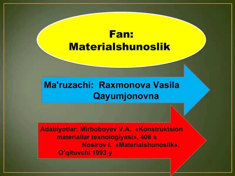 Uglerodli po’latlar 1