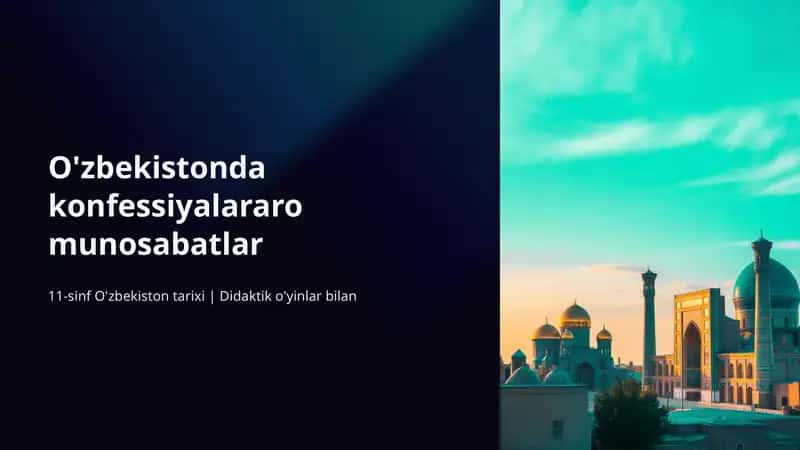 Konfessiyalararo munosabatlar 1