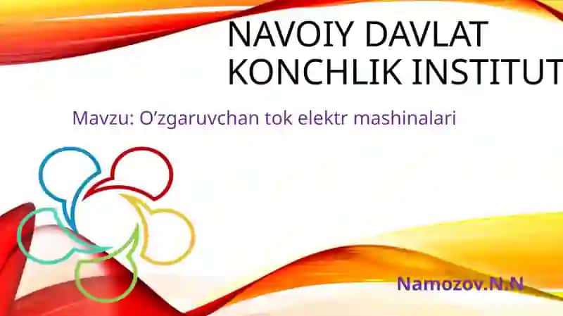 O’zgaruvchan to'kelektromashinalari