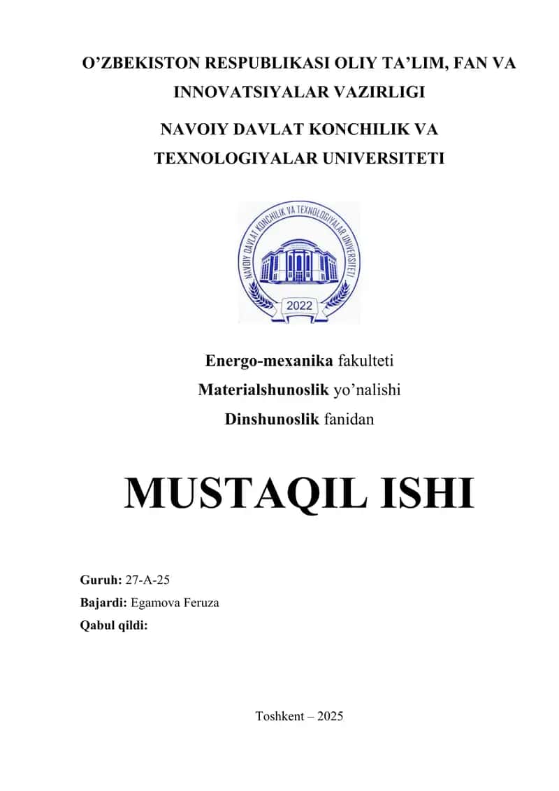 Lev Tolstoyning “Iqrornoma” asaridagi diniy e'tiqodlarni tahlil etish 1