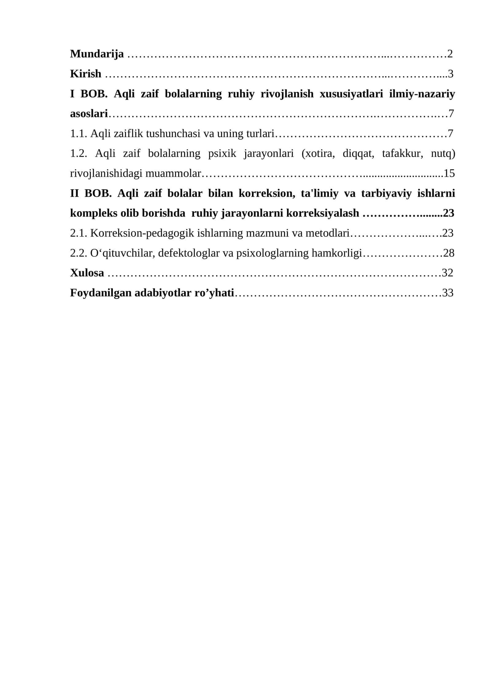 Aqli zaif bolalar bilan korreksion, ta'limiy va tarbiyaviy ishlarni kompleks olib borishda ruhiy jarayonlarni korreksiyalash. 1