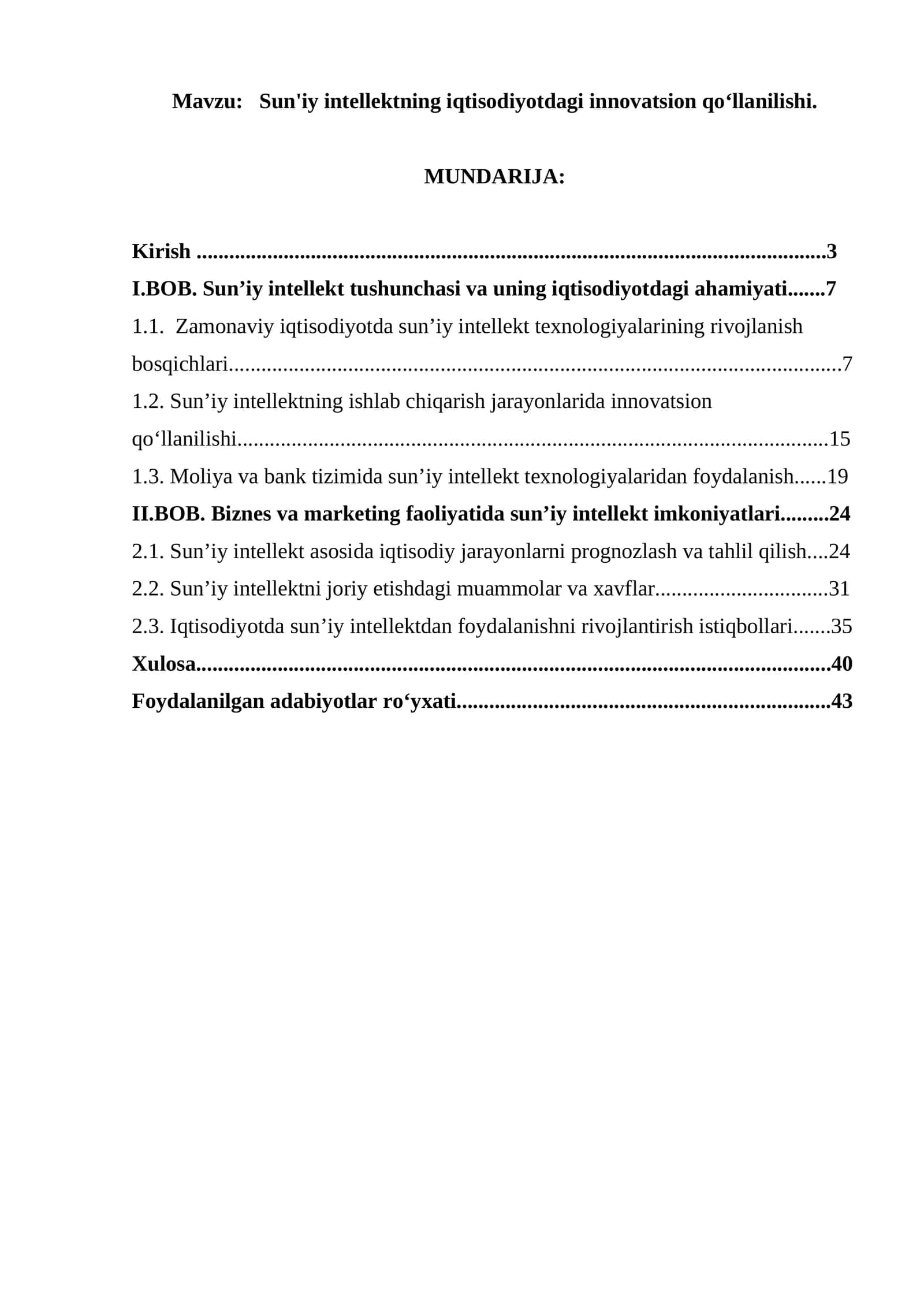 Sun'iy intellektning iqtisodiyotdagi innovatsion qo‘llanilishi 1
