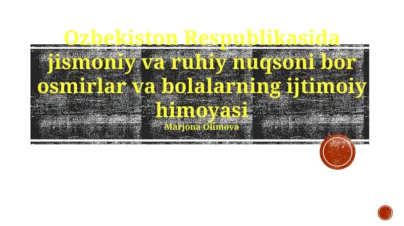 Erta Bolalik Rivojlanishiga Aralashuvlar 1