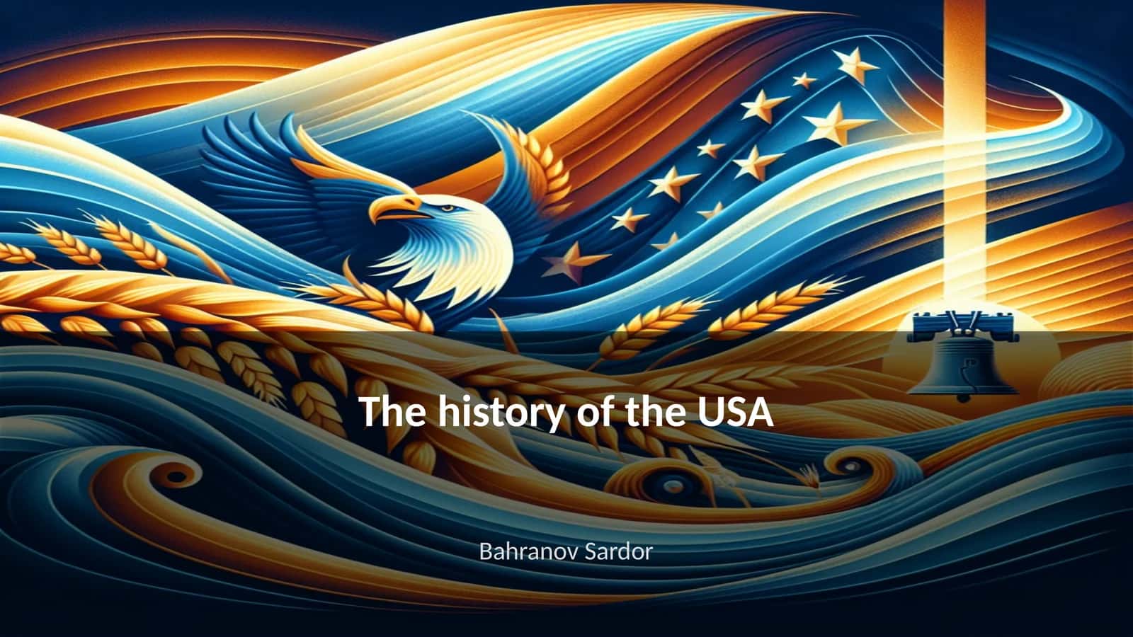 The history of the USA 1