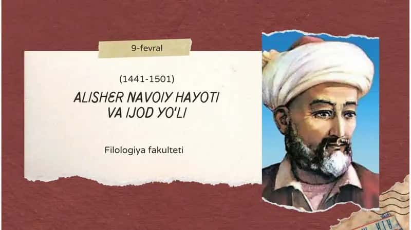 ALISHER NAVOIY HAYOTI VA IJOD YO'LI 1
