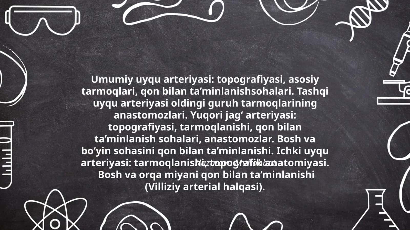 Umumiy uyqu arteriyasi 1