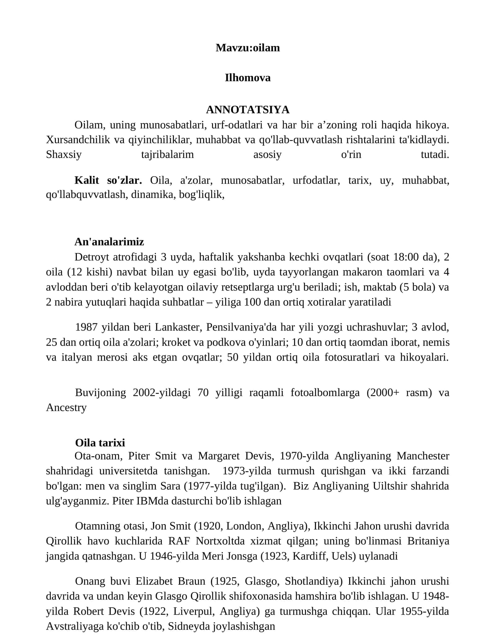 Oilam 1