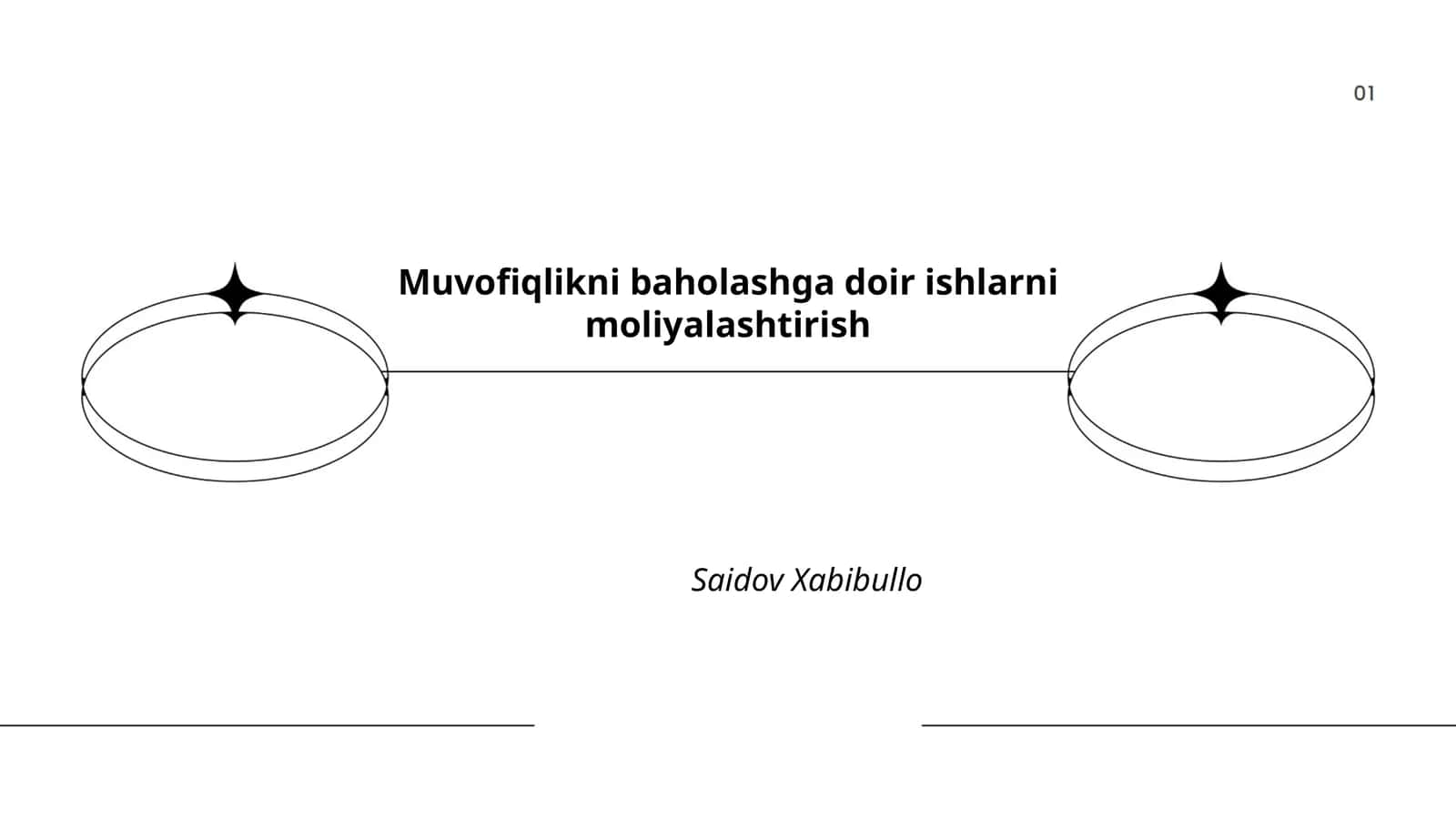 Muvofiqlikni baholashga doir ishlarni moliyalashtirish 1