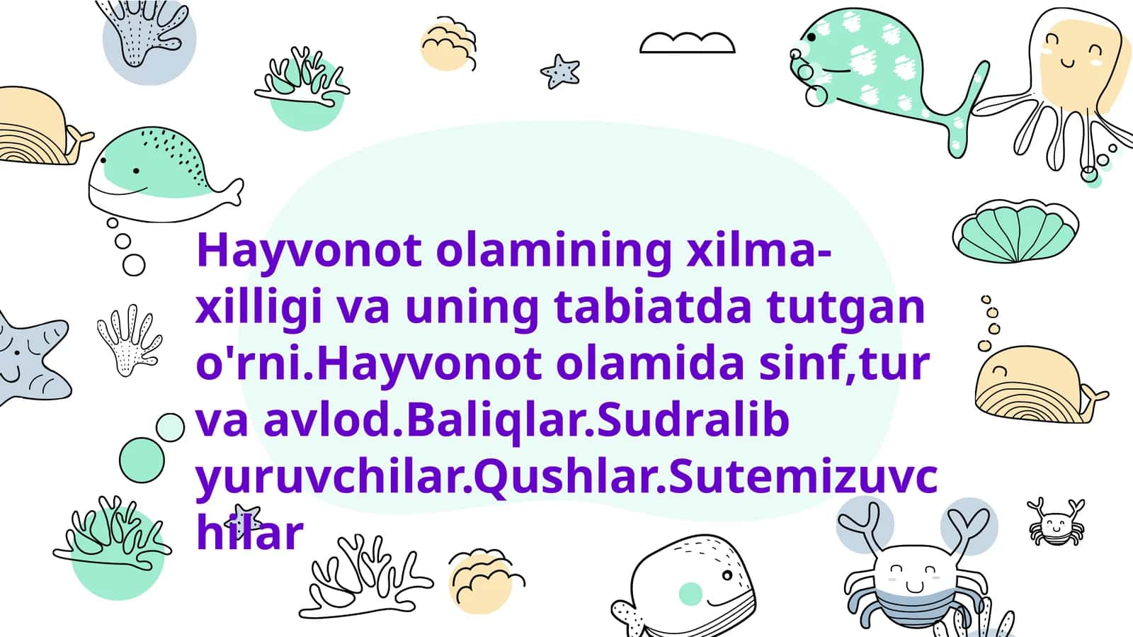 Hayvonotolami davlat va qonunchilik me'yori 1