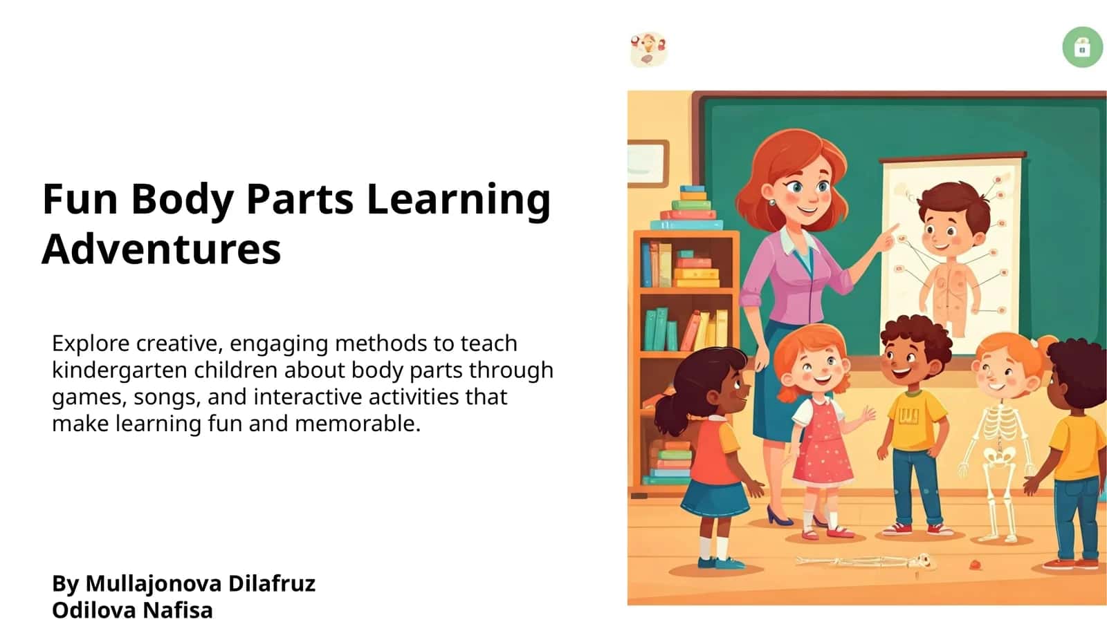Fun Body Parts Learning Adventures 1