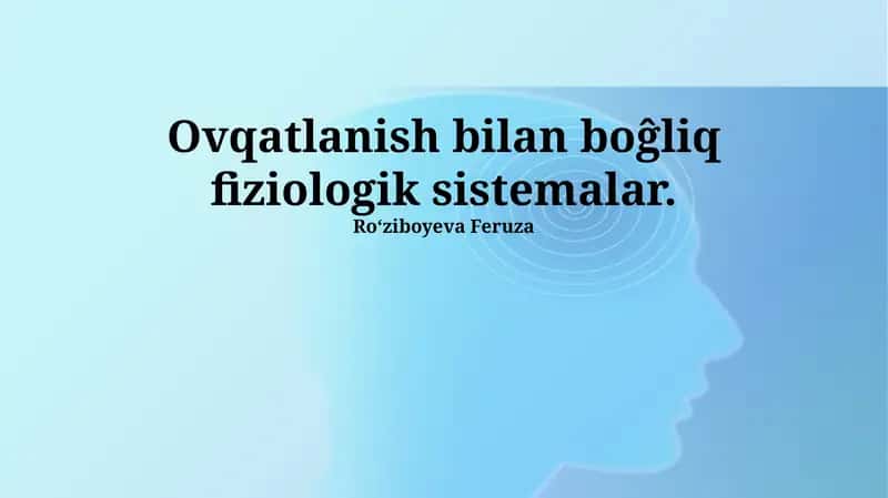 Limfa tizimi 1